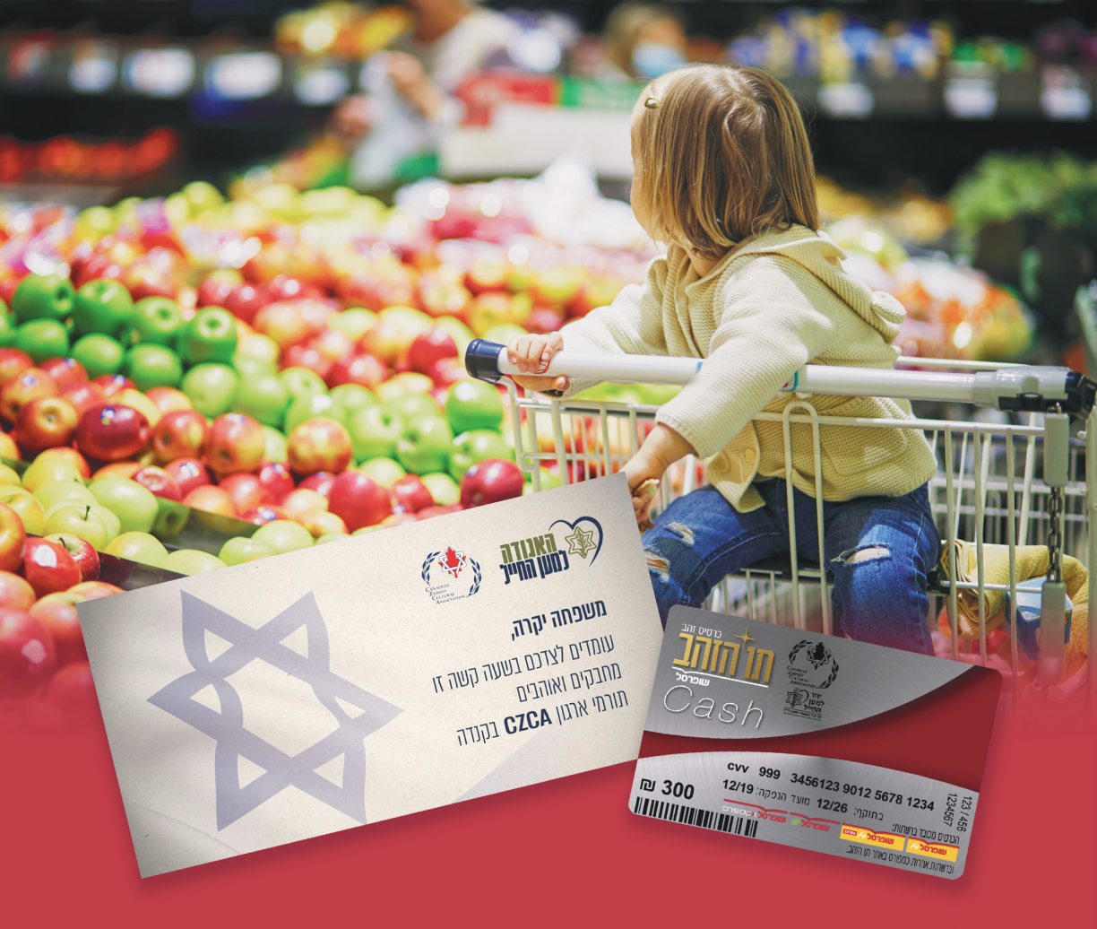 Recreational and rehabilitation programs for bereaved families of fallen IDF soldiers and food vouchers for families of IDF soldiers in financial need